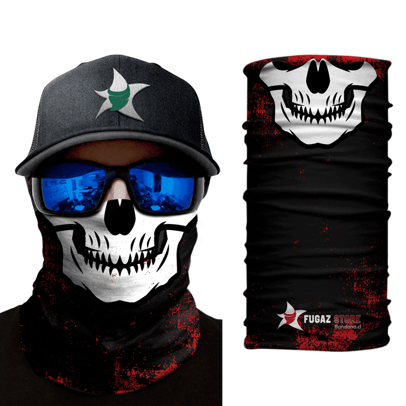 Bandana, Fugaz Store, Negro, Esqueleto-2