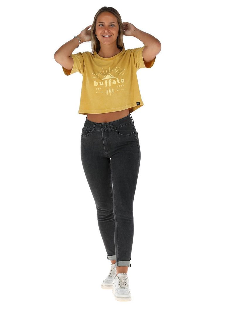 Pantalon Jeans Palqui Negro Mujer-1