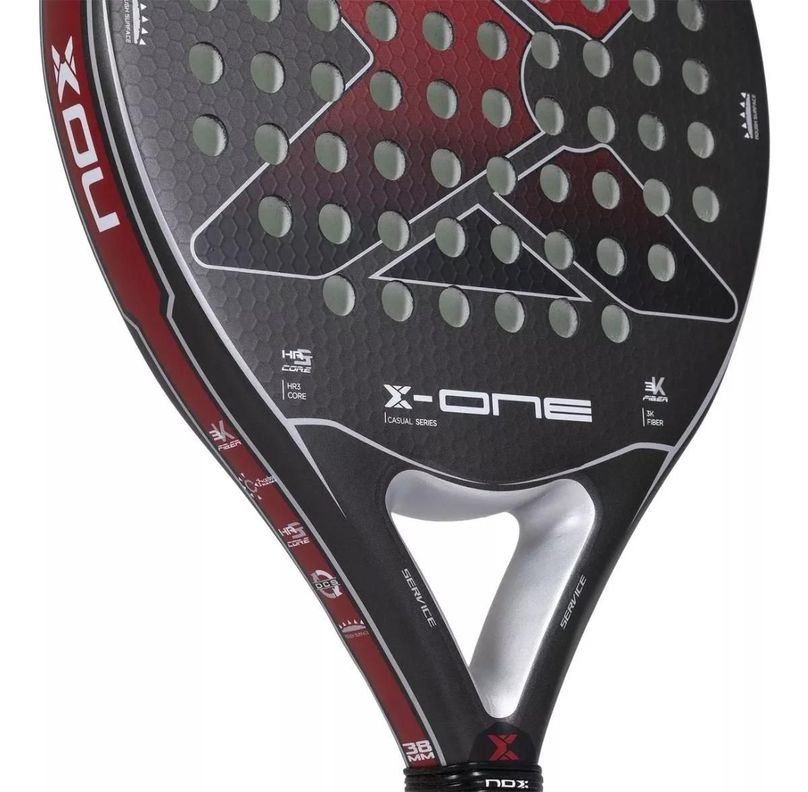 Pala Padel Nox X-one Evo Red 2023-4