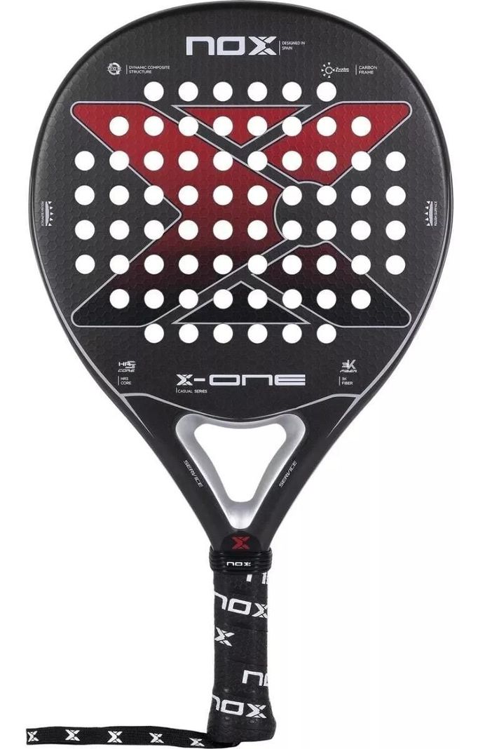 Pala Padel Nox X-one Evo Red 2023-0