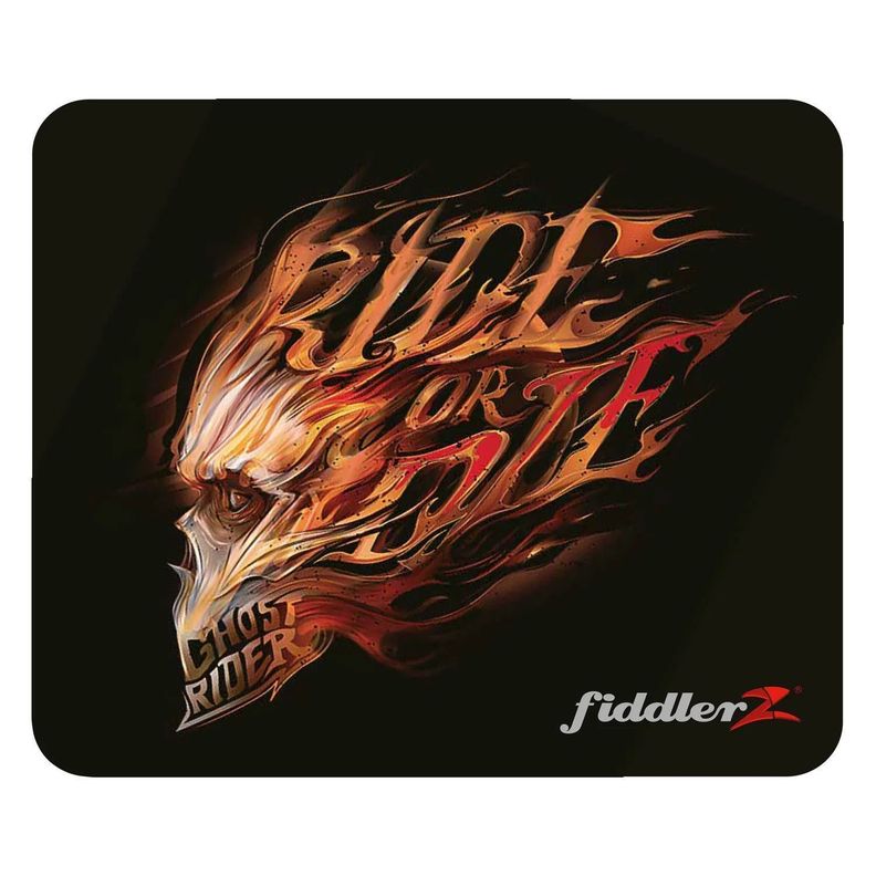 Mouse Pad Gamer Microfibra Calavera Fiddler-0