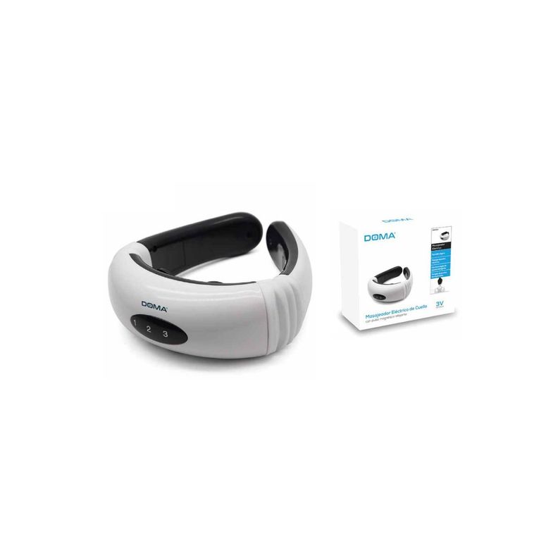 Masajeador De Cuello Electro Estimulador Portátil - Puntostore-2