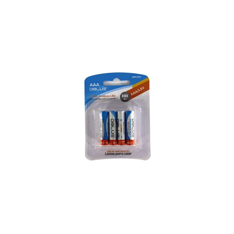 Blíster 4 Pilas Alcalinas Aaa - PuntoStore-1
