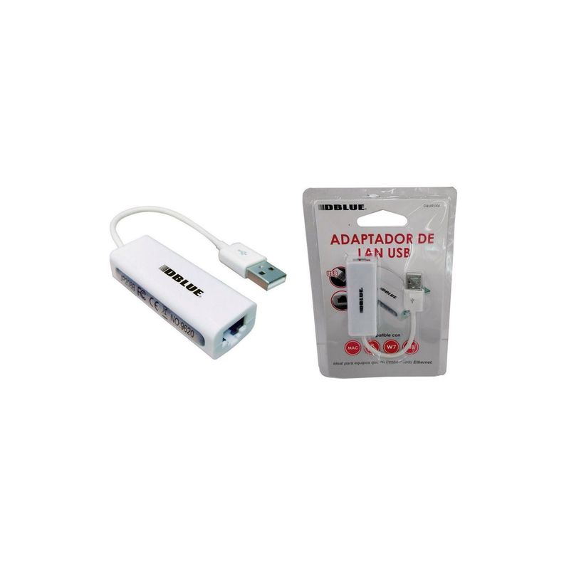 Adaptador Usb A Rj45 Lan Internet - Puntostore-1