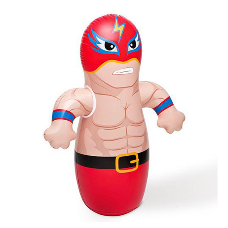 Boxeador Porfiado Inflable 3D Bop Bags-0