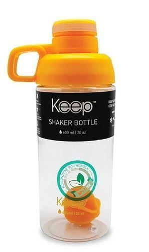 BOTELLA SHAKER 600ML KEEP amarillo-0