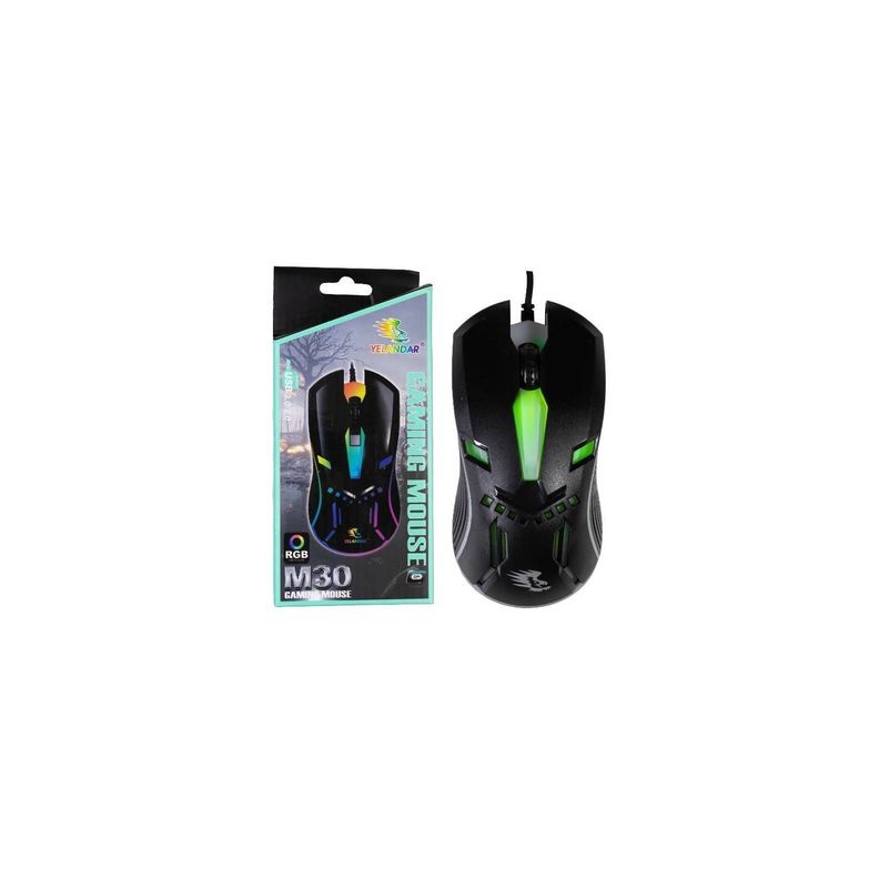 Mouse Con Cable Luces RGB Gamer-1
