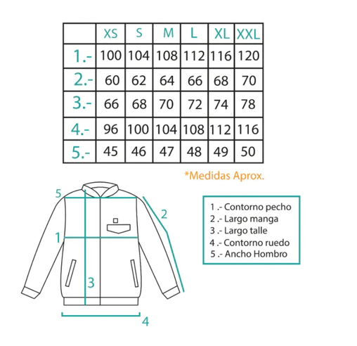 CORTAVIENTO TIPO BOMBER WHITE GREEN-5