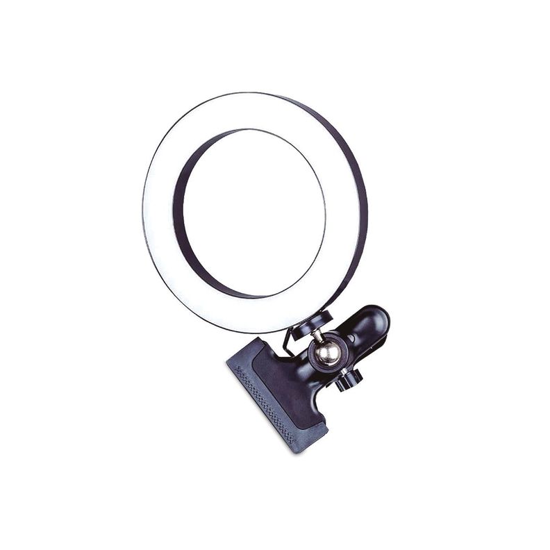Aro Anillo de Luz Con Clip Giratorio 16cm Dblue-0