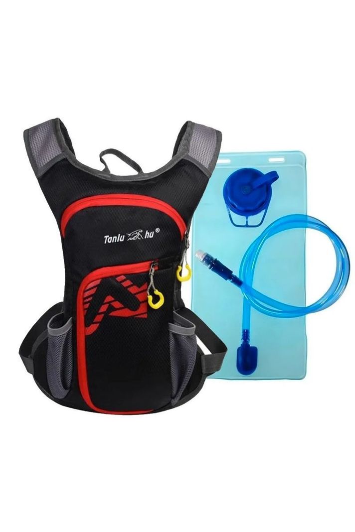 Mochila Camellback Trekking + Bolsa Hidratación Negro-0