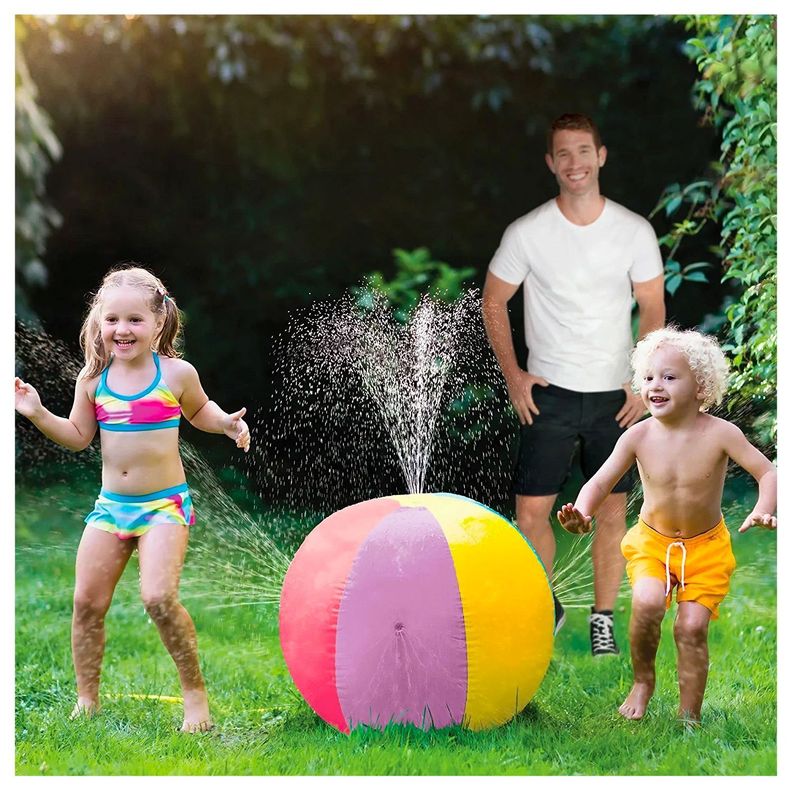 Rociador de Agua Inflable Para Niños Diseño Pelota-4