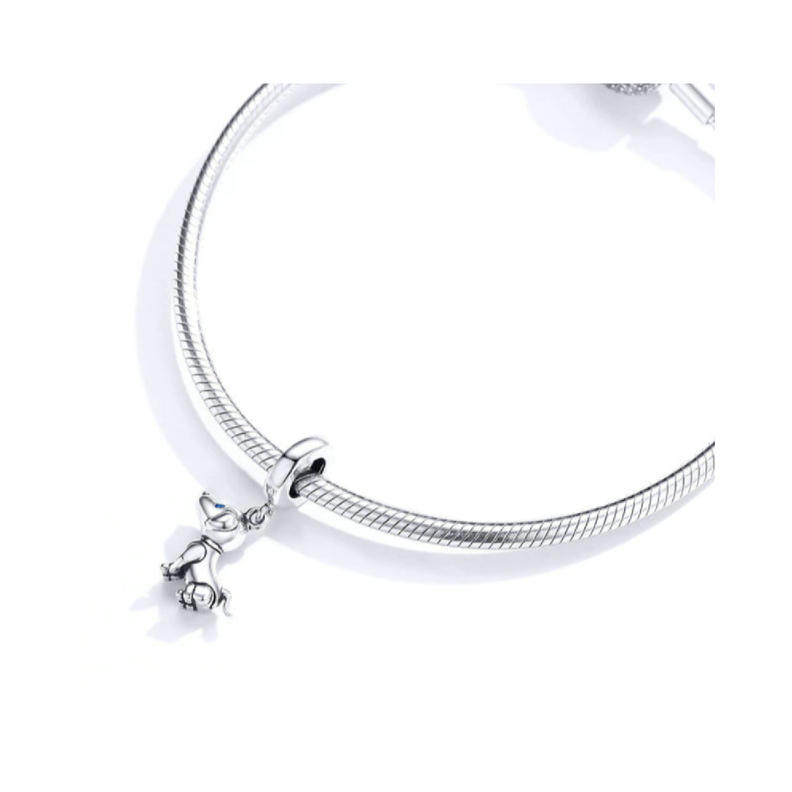 Charm Perrito Cachorro en Plata Fina 925-3