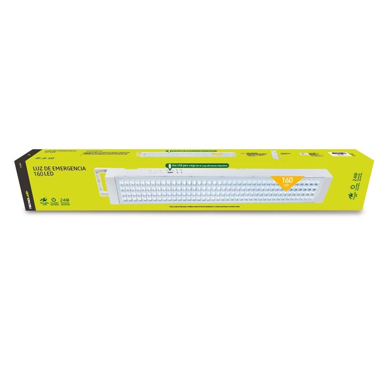 Lampara Luz de Emergencia 160 Leds 5W Tecnolab-1
