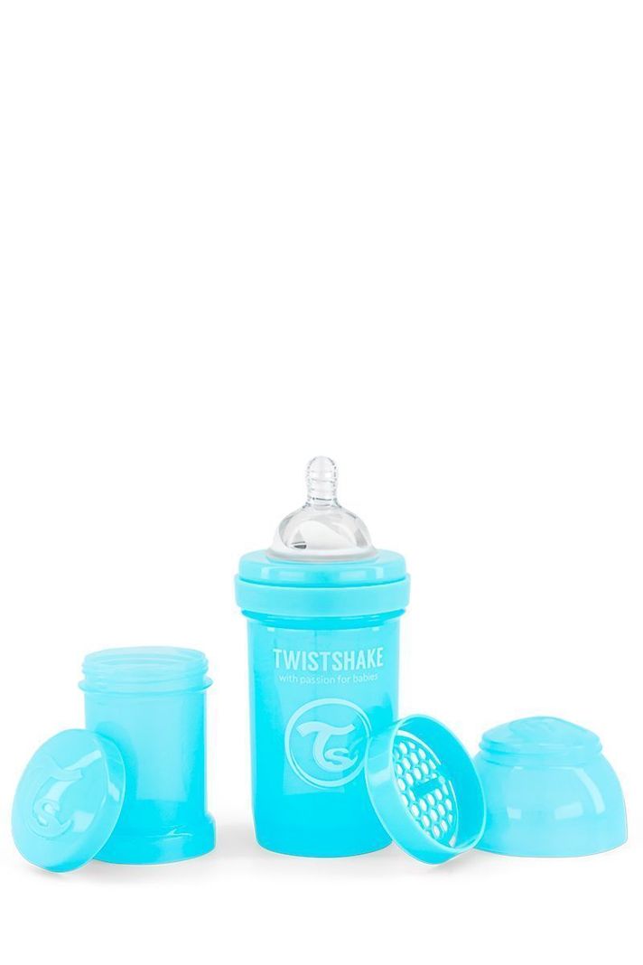 Mamadera Twistshake Anti-Cólico 180ml azul-0