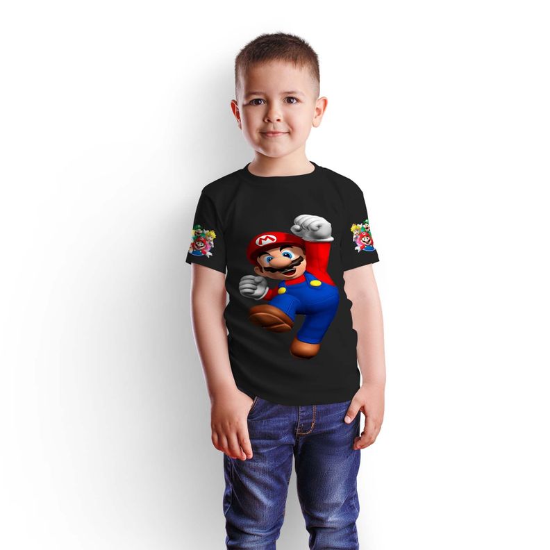 Polera Super Mario Bros D5-0