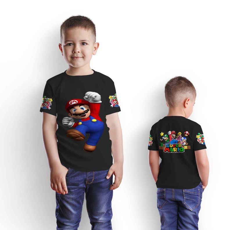 Polera Super Mario Bros D5-2
