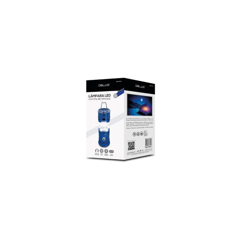 Lámpara Camping Con Ventilador Portátil Camping Negro - PuntoStore-1