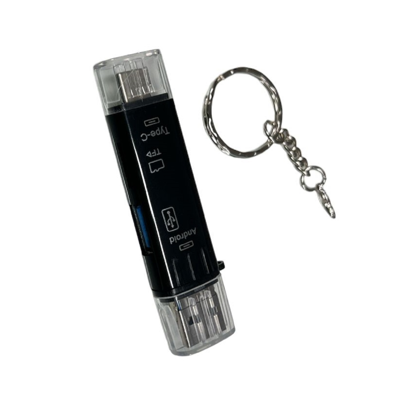 Lector de Memorias Tipo C Y USB OTG DM-0