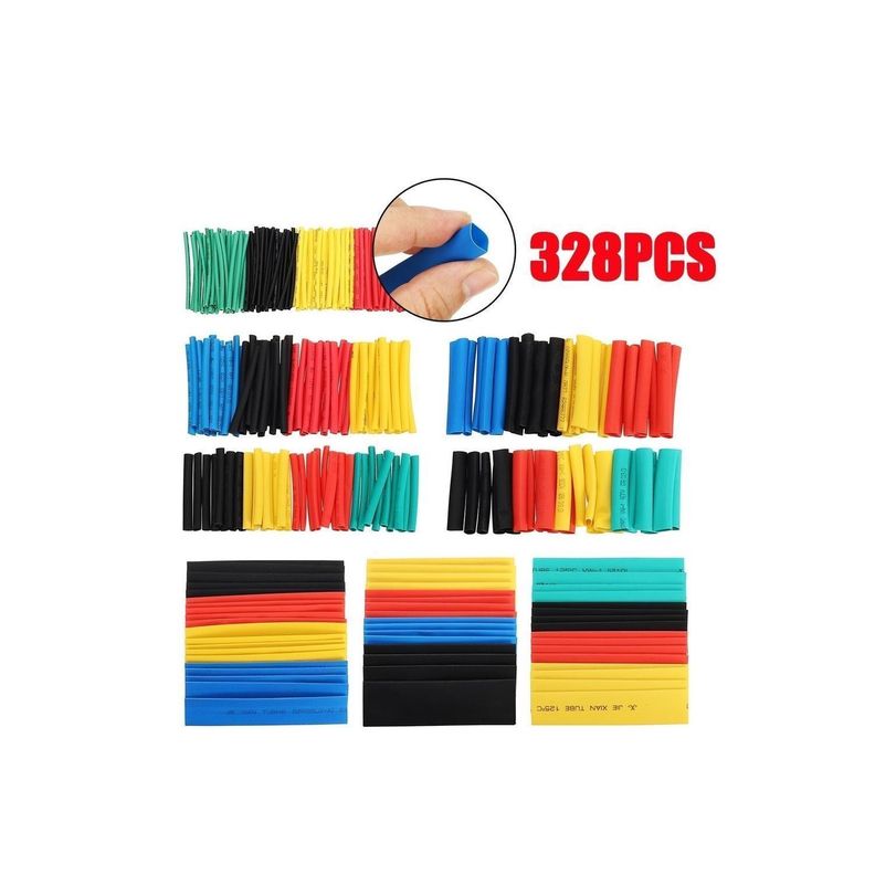 Cubre Cables Aisladores Termo Retráctil 328 Unidades - Puntostore-1