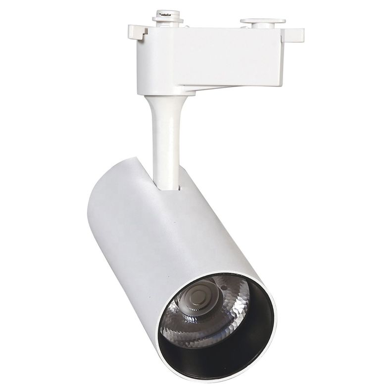 Foco Decorativo Riel 40º Trifásico "Track Light" 30W Blanco-2