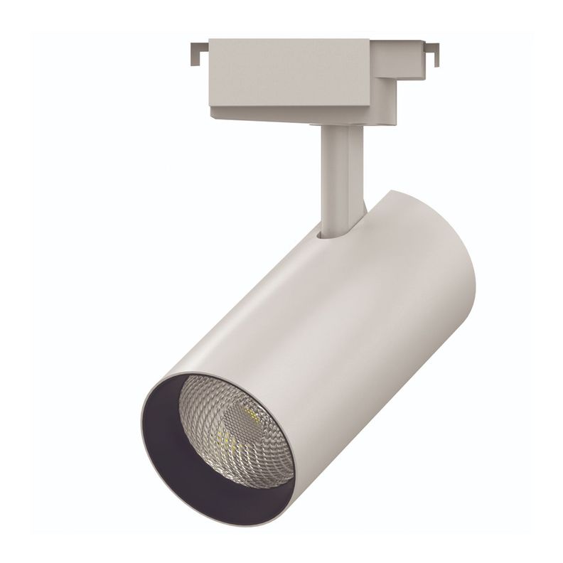 Foco Decorativo Riel 40º Trifásico "Track Light" 30W Blanco-4