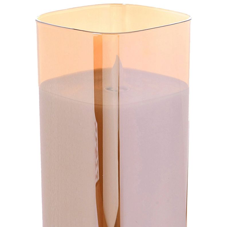 Portavela Led Decorativa Padova Cubo Grande-2
