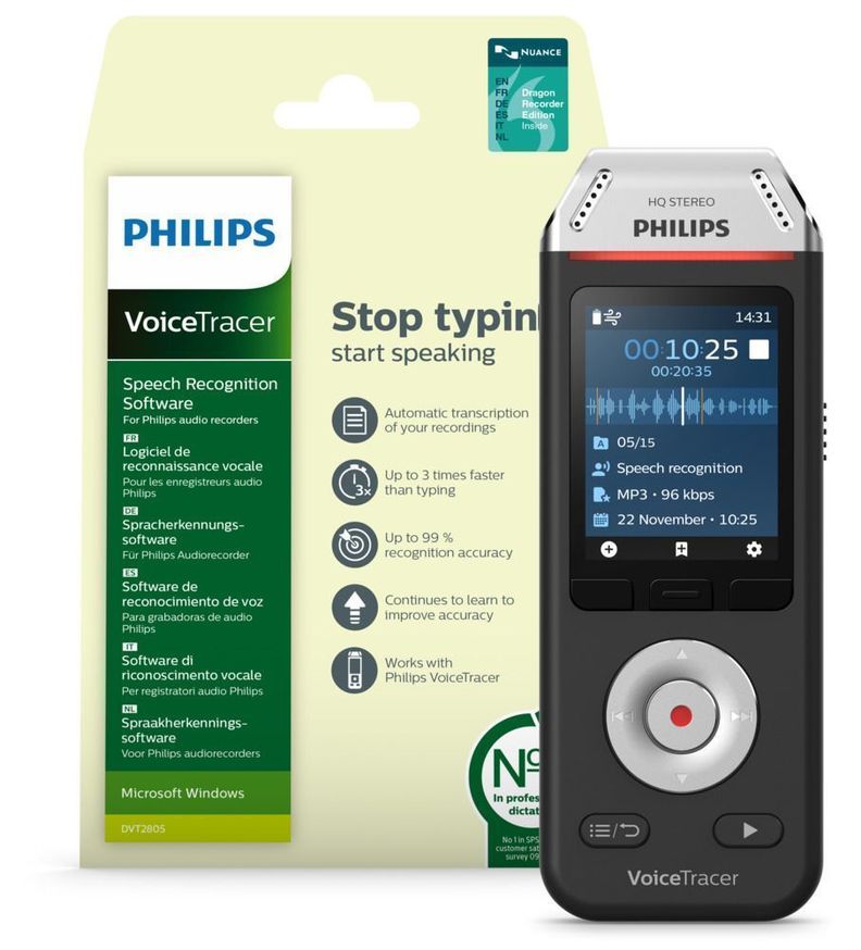 Grabadora de Voz Philips DVT2810-4