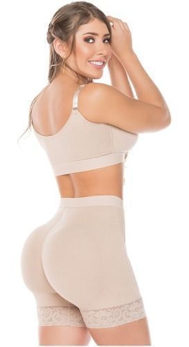 Short Levanta Cola Con Huecos Internos 316-2 Fajas Salome-2
