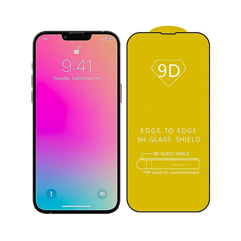 Carcasa Para iPhone 13 Y Lamina Mica De Vidrio Full-2