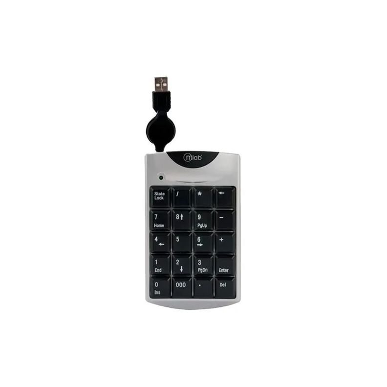 Teclado Numérico Usb Cable Retráctil - Puntostore-0