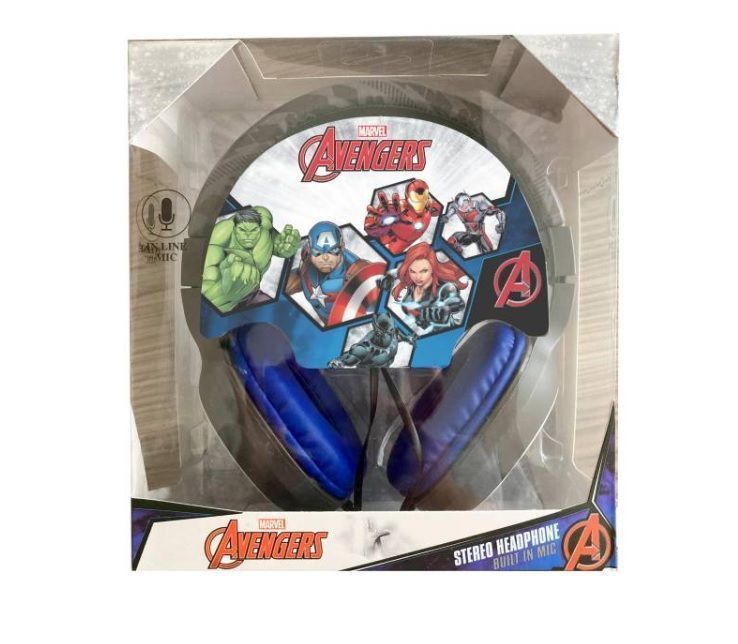Audífonos Para Niños Marvel Avengers Alámbrico -2