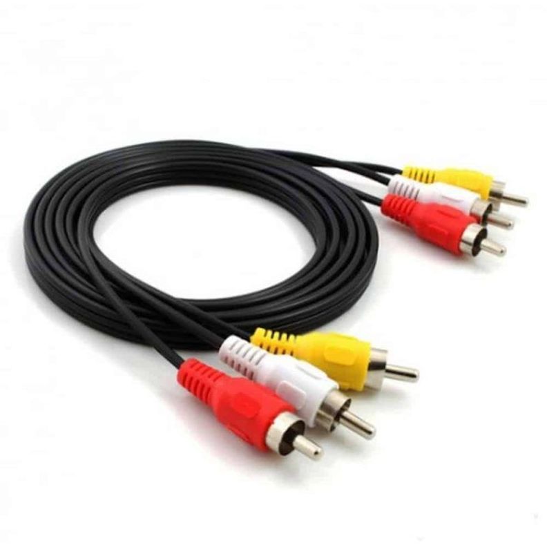 Cable 3×3 3RCA a RCA 1.8mts. Ulink – 0150173-0