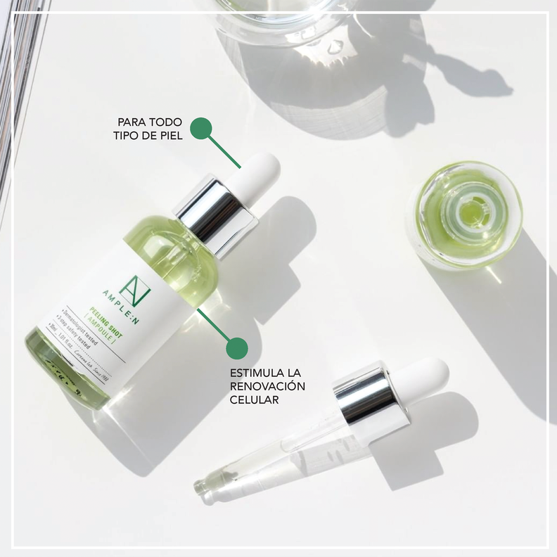 Sérum Facial Peeling AMPLEN de AHA, BHA, PHA 30ml-3