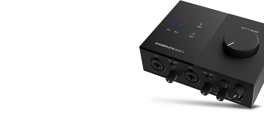 Interfaz de audio NATIVE INSTRUMENT KOMPLETE AUDIO 2-1