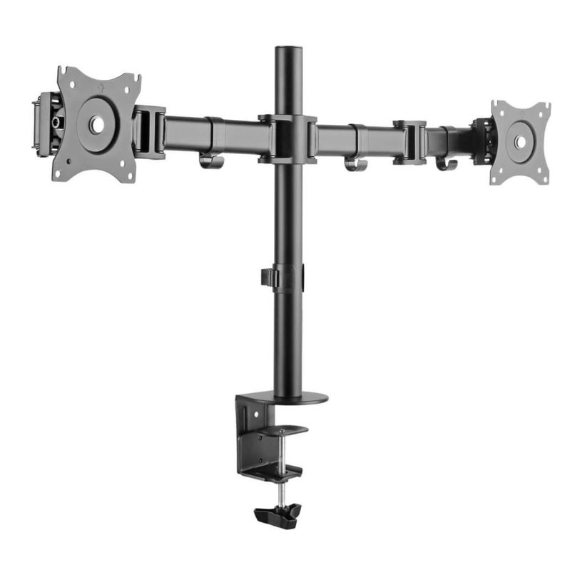 Soporte TV/Monitor Doble -  Articulado - 13" a 27" TV 360°-0