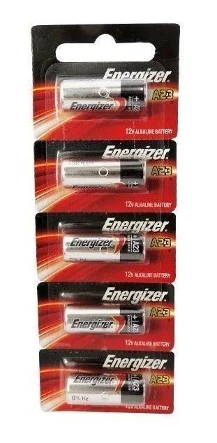 Pack 5 Pila 23a Energizer A23 Alcalina Batería 12v Todopilas-2