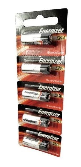 Pack 5 Pila 23a Energizer A23 Alcalina Batería 12v Todopilas-1