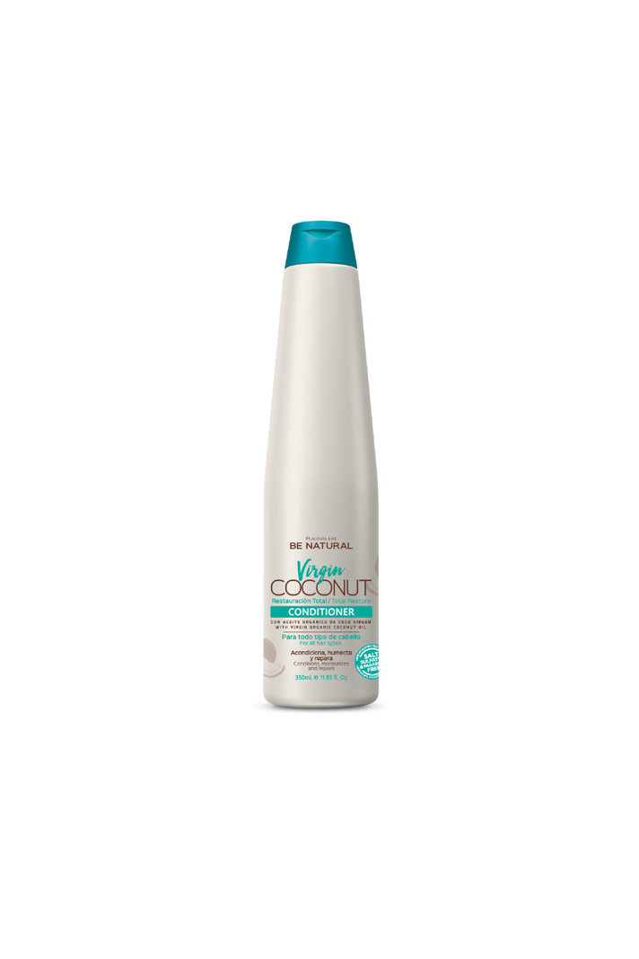 Acondicionador Virgin Coconut Be Natural 350ml Blanco