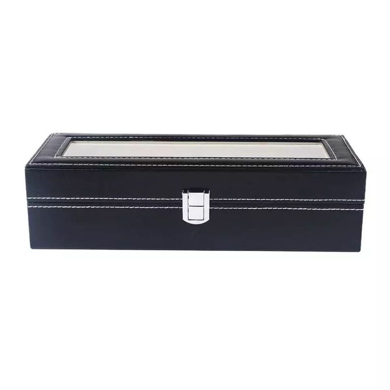 Caja Organizadora De Relojes, Mostrador Organizador Para 6 Unidades-1