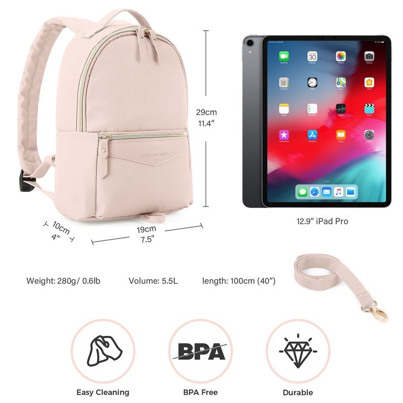 Mommore Mochila para niños LACY - rosado-2