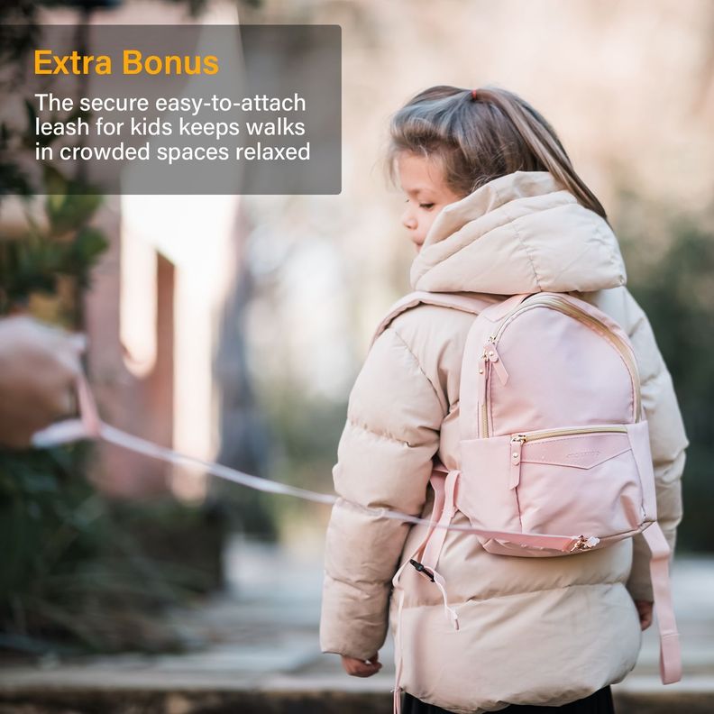 Mommore Mochila para niños LACY - rosado-3