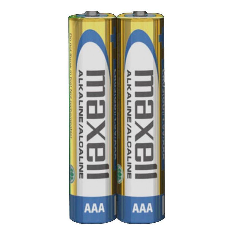 Pilas Maxell Alkalinas Aaa X2 1.5v - Malik Computacion-1