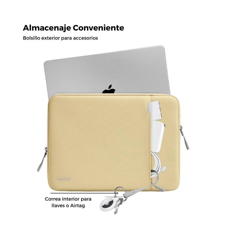 Tomtoc Funda A13 Protección 360° para MacBook Pro 16" - Amarillo-5