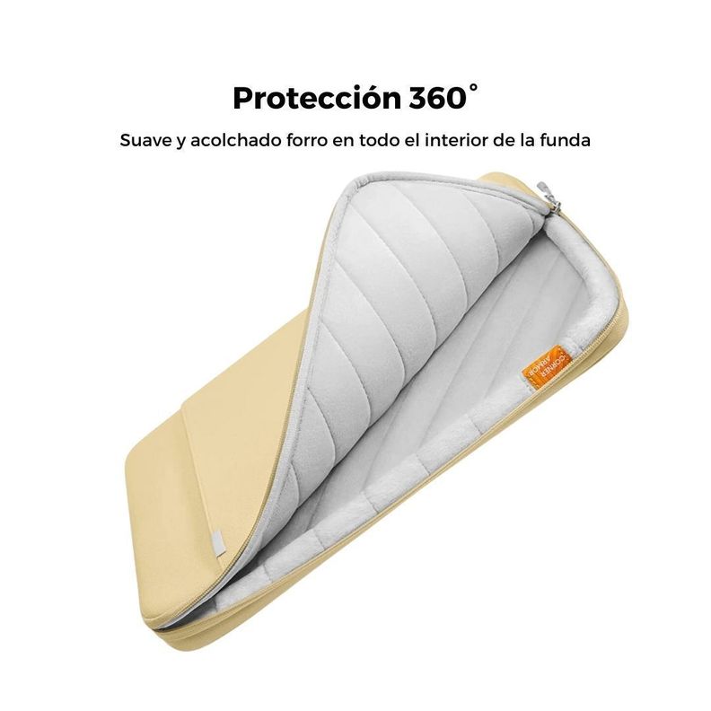Tomtoc Funda A13 Protección 360° para MacBook Pro 16" - Amarillo-3