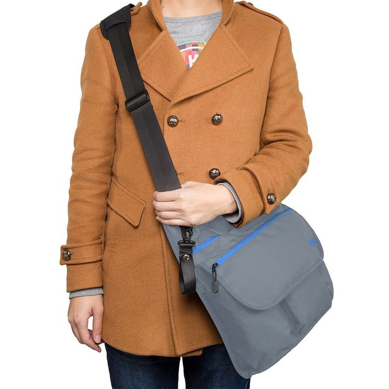 Mommore - Bolso Casual Crossbody Maternal - Gris-3