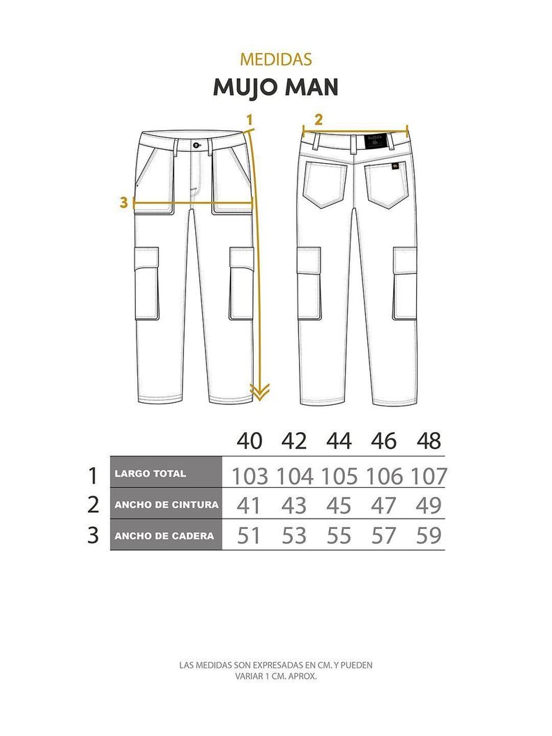Pantalon Jogger Mujo Verde Militar Hombre-4