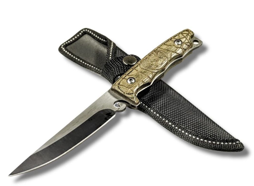 Cuchillo Supervivencia Media Manga Eagle Wood AL69-2