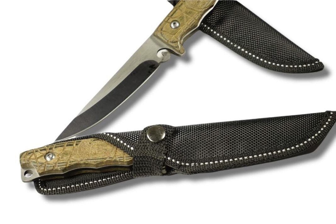 Cuchillo Supervivencia Media Manga Eagle Wood AL69-4