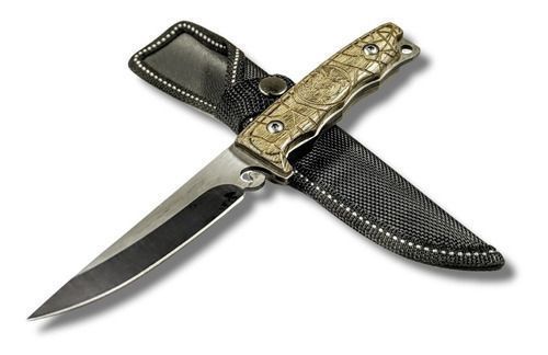 Cuchillo Supervivencia Media Manga Eagle Wood AL69-0