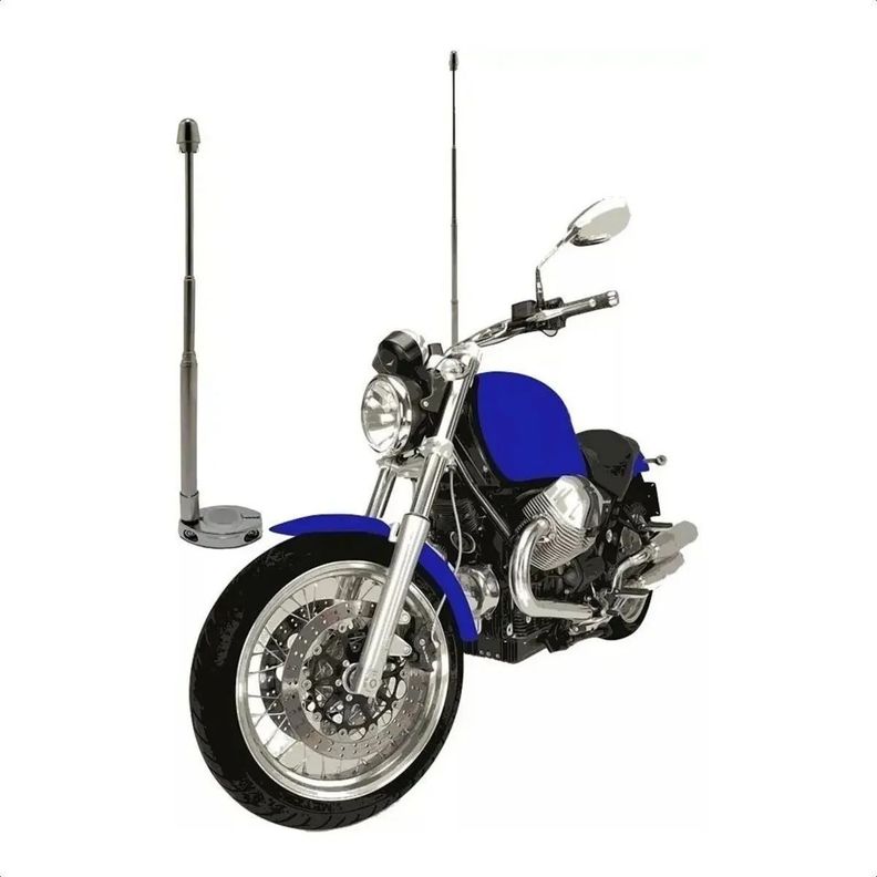 Antena Corta Hilo Curado Motociclistas Motoqueros-0